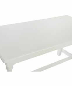 Tavolo da Pranzo DKD Home Decor Legno Bianco (180 x 90 x 80 cm)