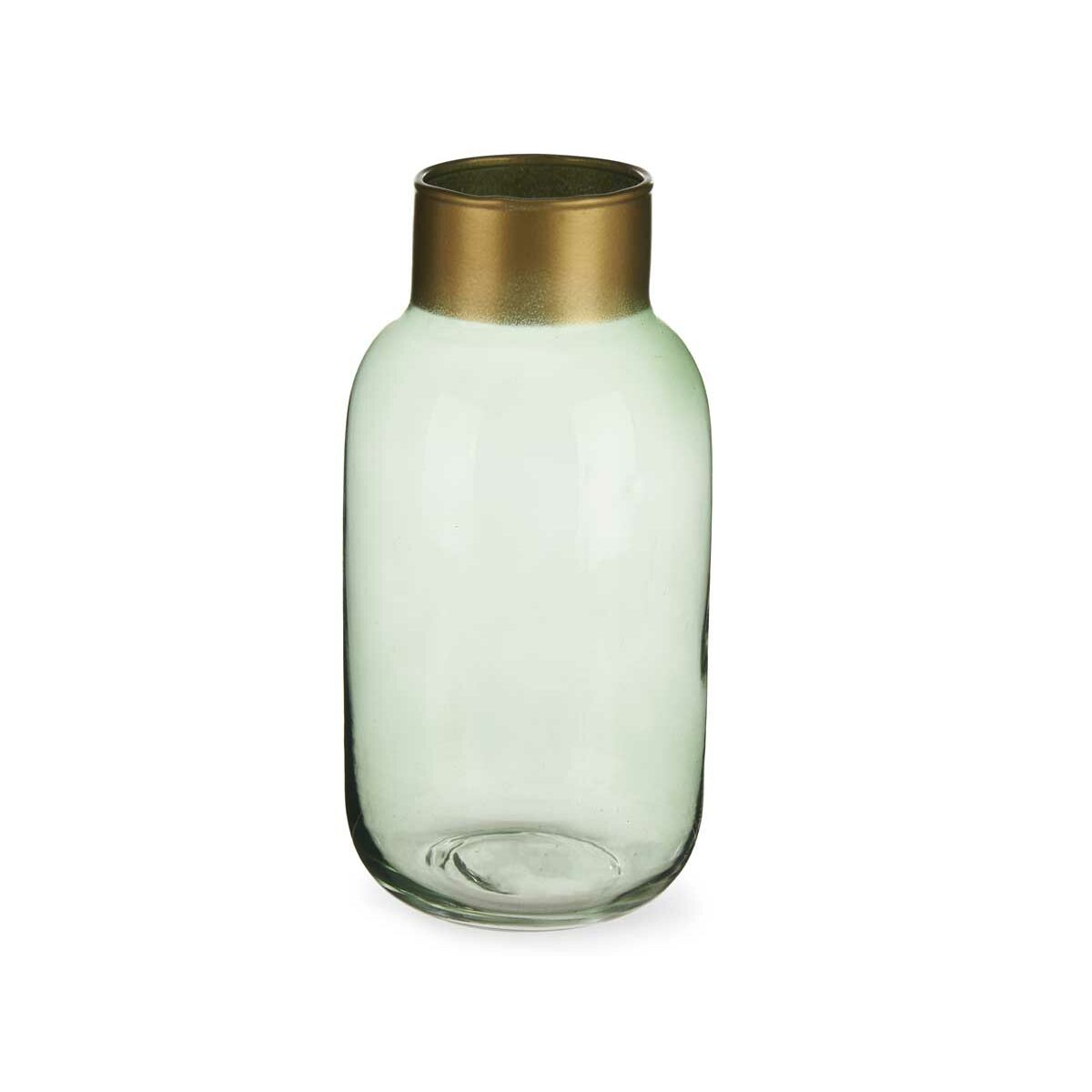 Vaso Gift Decor Verde Dorato Vetro 11,5 x 24 x 11,5 cm (6 Unità) - Image 3