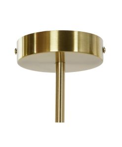Lampadario DKD Home Decor 83 x 83 x 128 cm Cristallo Nero Dorato Metallo 9 W