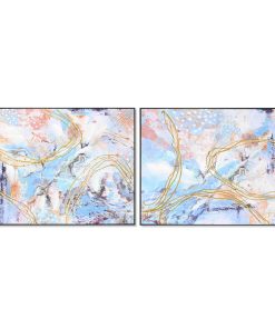 Tela DKD Home Decor polistirene Tela 122 x 4,5 x 92 cm