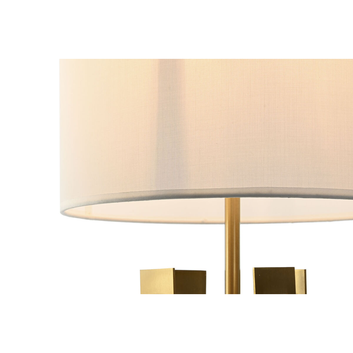 Lampada da tavolo Home ESPRIT Bianco Dorato Ferro 50 W 220 V 35 x 35 x 78 cm - Image 4