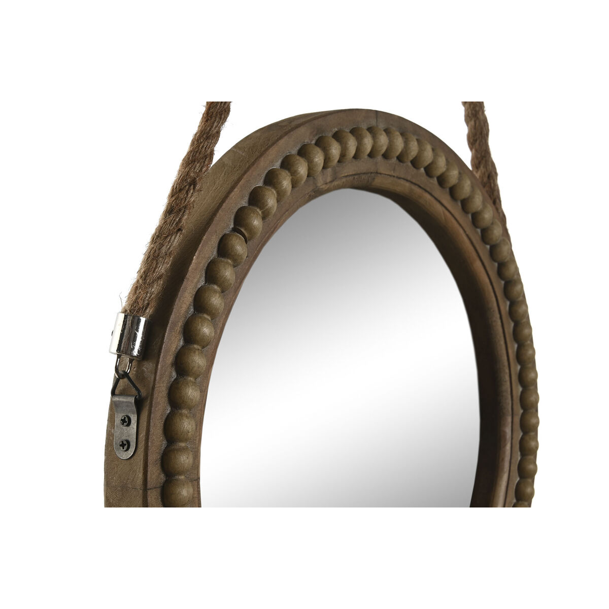 Specchio da parete Home ESPRIT Marrone Coloniale Palle 38 x 4 x 72 cm