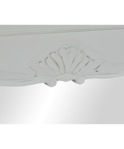 Specchio da parete DKD Home Decor Bianco Naturale 105 x 64 x 4,5 cm