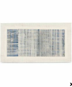 Tela Gift Decor Azzurro Bianco Righe Con rilievo 110 x 60 x 2,5 cm (2 Unità)