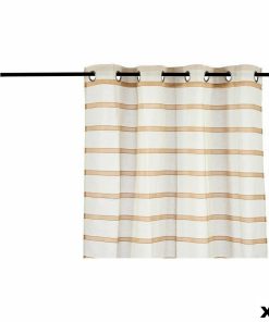 Tenda Gift Decor Marrone 140 x 0,1 x 260 cm Righe (6 Unità)