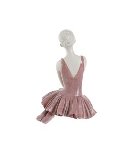 Statua Decorativa DKD Home Decor Romantico Ballerina Classica 16 x 11 x 17 cm (2 Unità)