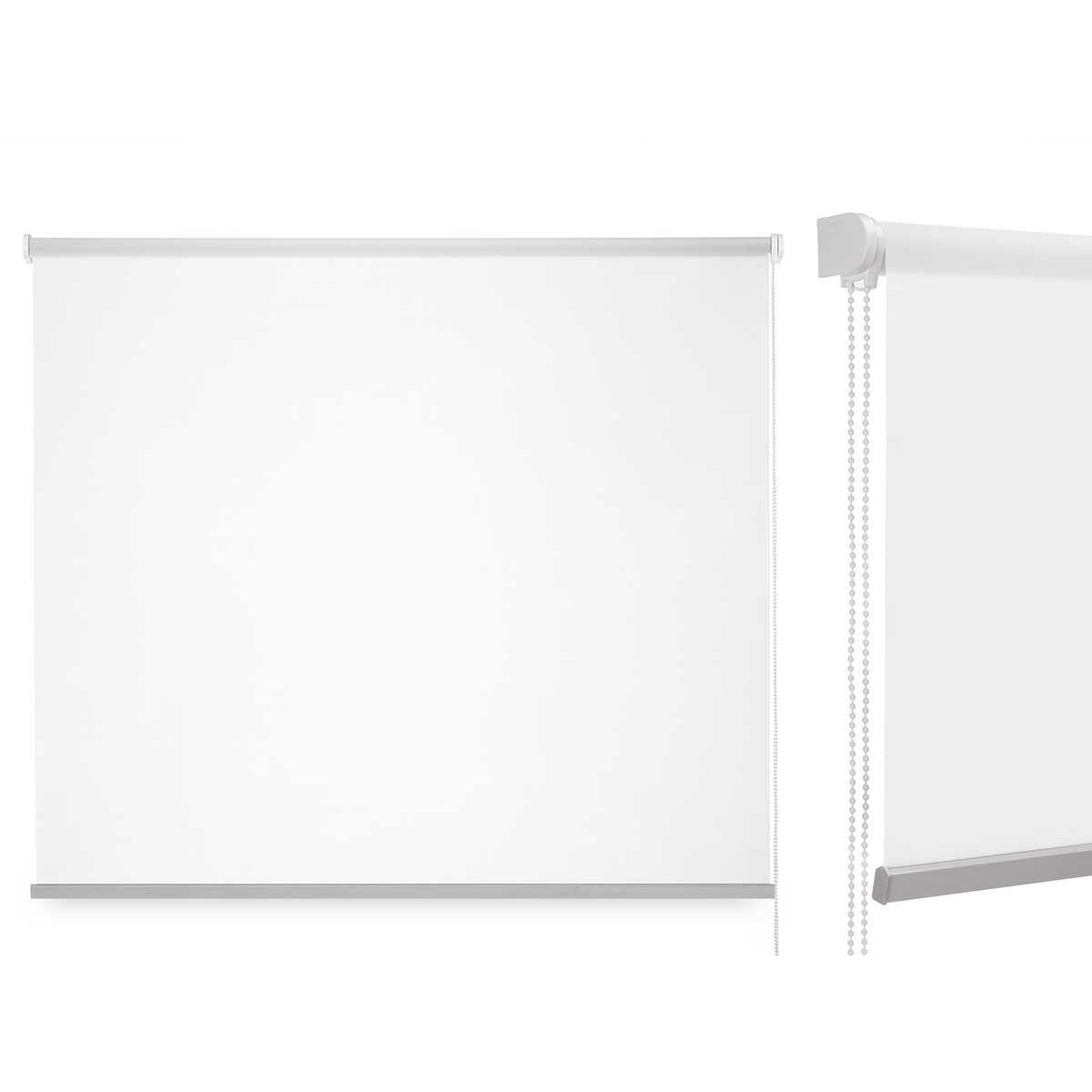 Store a rullo Gift Decor Bianco Stoffa Plastica 150 x 180 cm