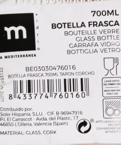 Bottiglia di Vetro La Mediterránea 700 ml (12 Unità)