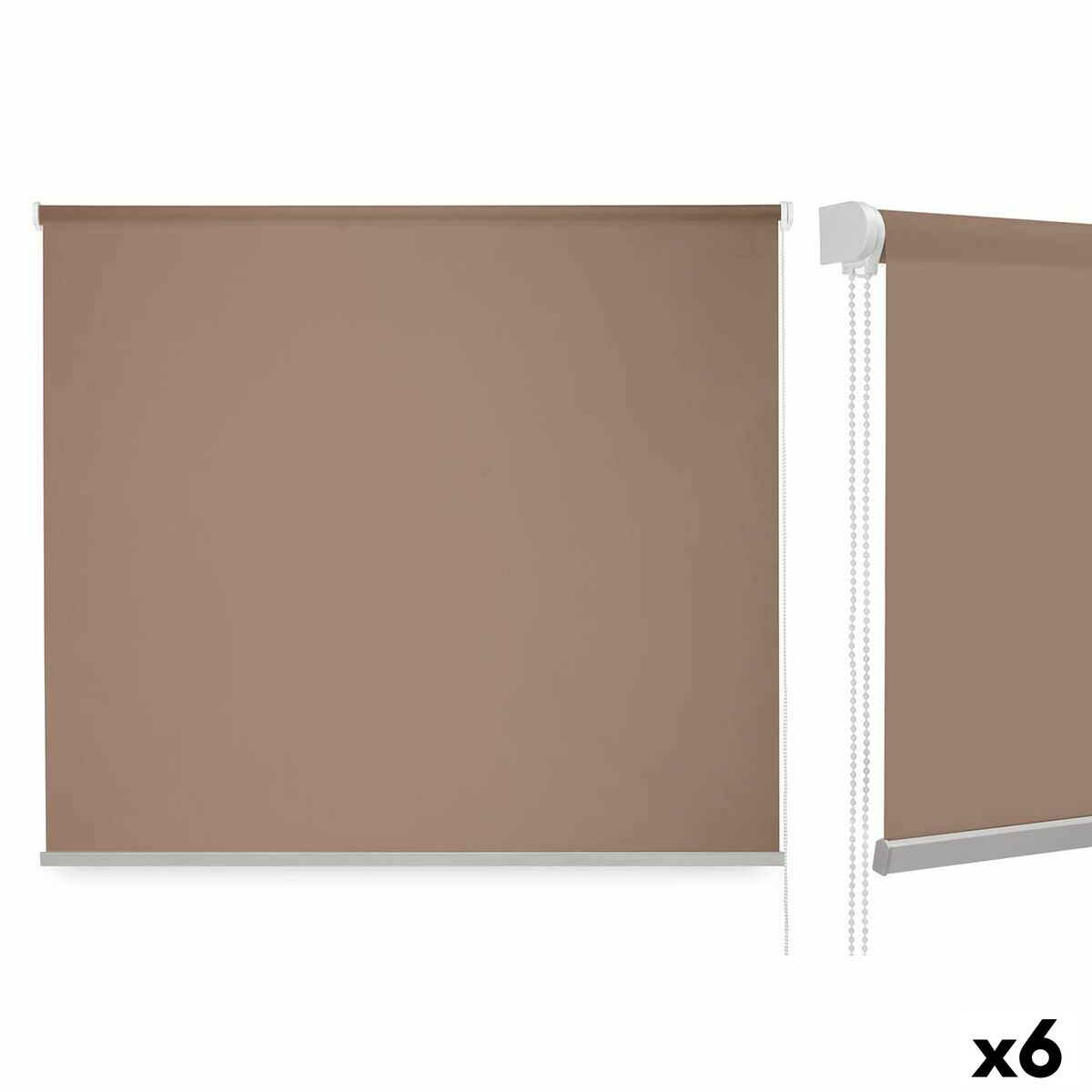 Store a rullo Gift Decor Beige Stoffa Plastica 180 x 180 cm