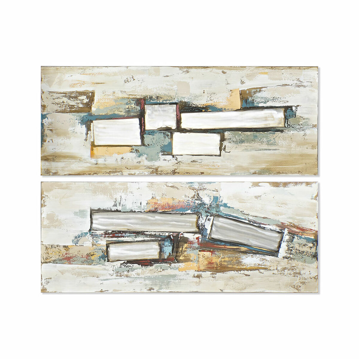 Tela DKD Home Decor Pino Tela 150 x 3 x 60 cm
