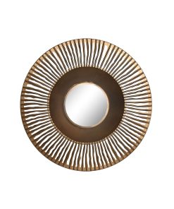 Specchio da parete Home ESPRIT Rame 70 x 8,5 x 70 cm