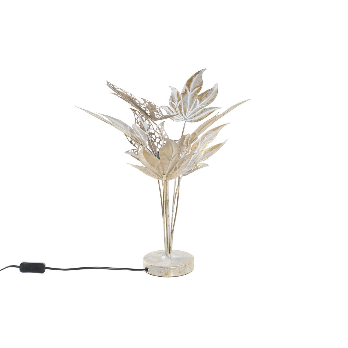 Lampada da tavolo DKD Home Decor Grigio Metallo 42 x 42 x 47 cm - Image 2