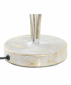 Lampada da tavolo DKD Home Decor Grigio Metallo 42 x 42 x 47 cm