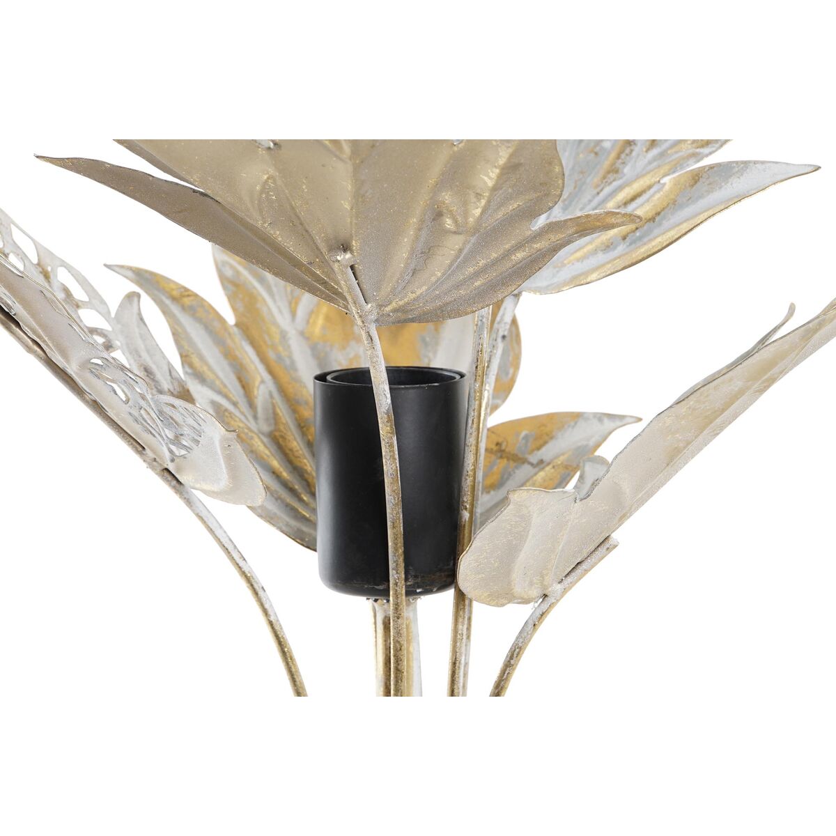 Lampada da tavolo DKD Home Decor Grigio Metallo 42 x 42 x 47 cm - Image 3