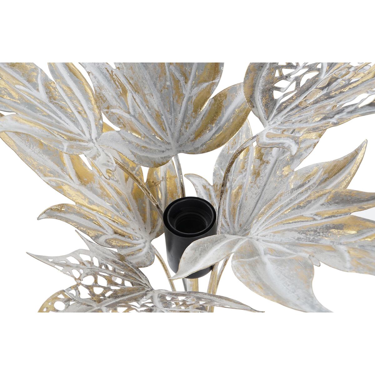 Lampada da tavolo DKD Home Decor Grigio Metallo 42 x 42 x 47 cm - Image 5