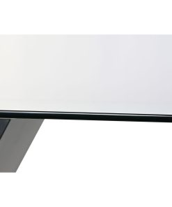 Tavolo da Pranzo DKD Home Decor Nero Legno Vetro Temperato Legno MDF 180 x 90 x 76 cm