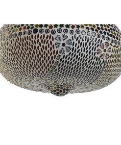 Lampadario DKD Home Decor 32 x 32 x 26 cm Cristallo Multicolore 25 W (2 Unità)
