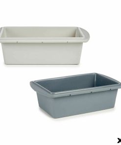 Stampo per Dolci Kinvara Grigio chiaro Grigio scuro Silicone 1,5 L 16 x 7 x 27,5 cm Torta (6 Unità)