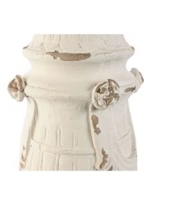 Statua Decorativa Home ESPRIT Bianco Decapaggio 24 x 24 x 60 cm