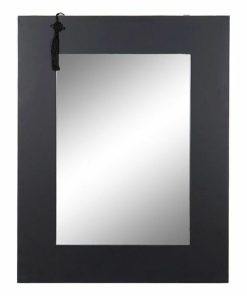Specchio da parete DKD Home Decor Nero Orientale 70 x 2 x 90 cm