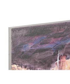 Tela DKD Home Decor Tela Legno MDF 80 x 3 x 80 cm