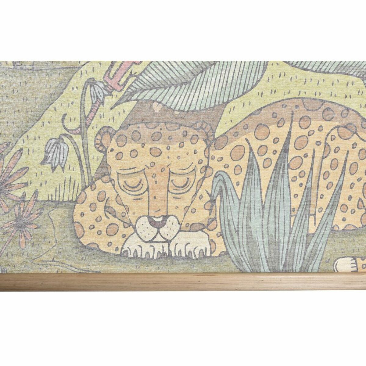 Tela DKD Home Decor Corda Abete 100 x 2 x 75 cm