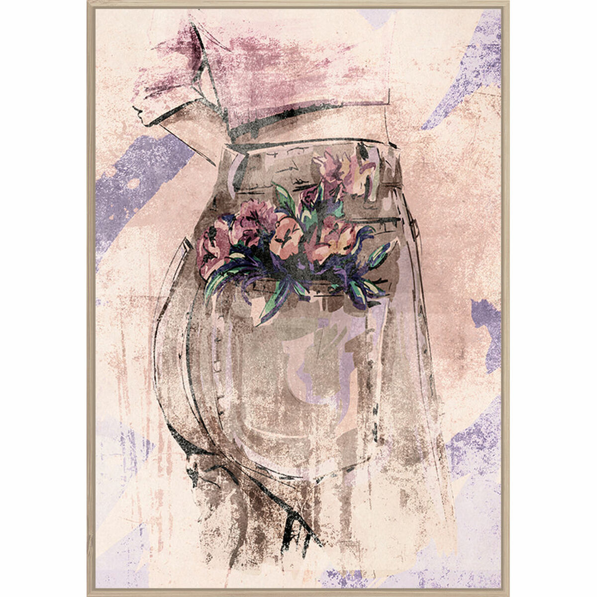 Tela DKD Home Decor polistirene Tela Donna