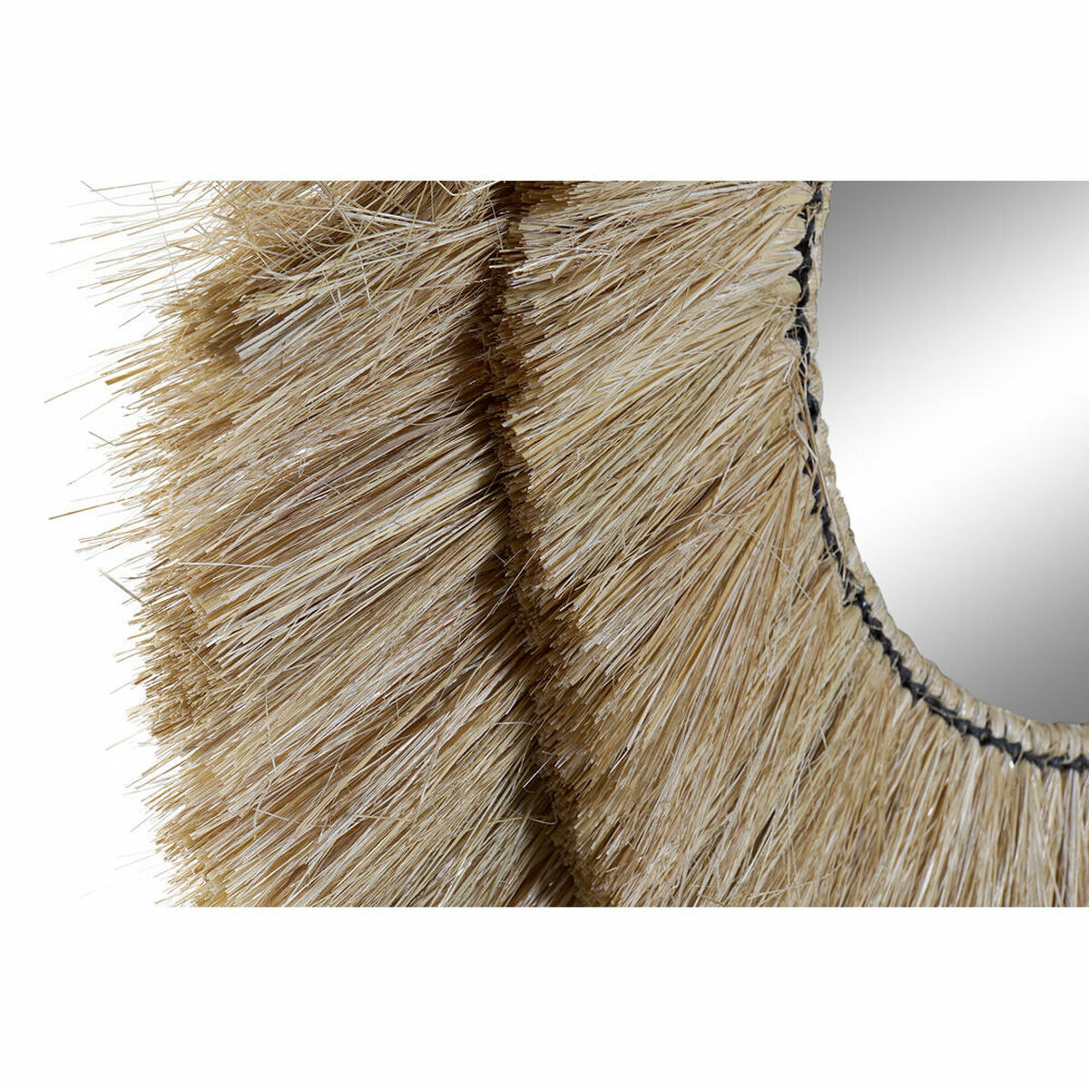 Specchio da parete DKD Home Decor Naturale Bali 117 x 6 x 77 cm - Image 2