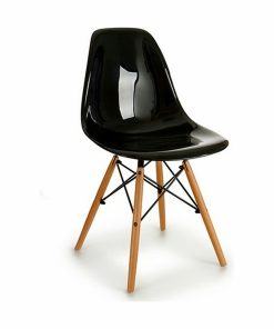 Sedia da Sala da Pranzo Gift Decor Kirk Nero 53 x 82 x 47 cm (4 Unità)