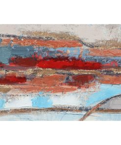 Tela DKD Home Decor Tela Legno MDF 140 x 2,8 x 70 cm