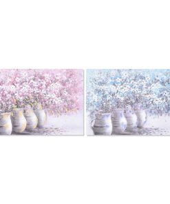 Tela DKD Home Decor Tela Legno MDF 120 x 3 x 80 cm