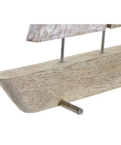 Statua Decorativa DKD Home Decor 36,5 x 10 x 54 cm 37,5 x 10 x 48 cm Marrone (2 Unità)