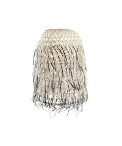 Paralume DKD Home Decor Bambù (34 x 34 x 50 cm)