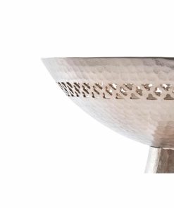Centrotavola DKD Home Decor 34 x 34 x 20 cm Dorato Rame Arabo Fustellatura (2 Unità)
