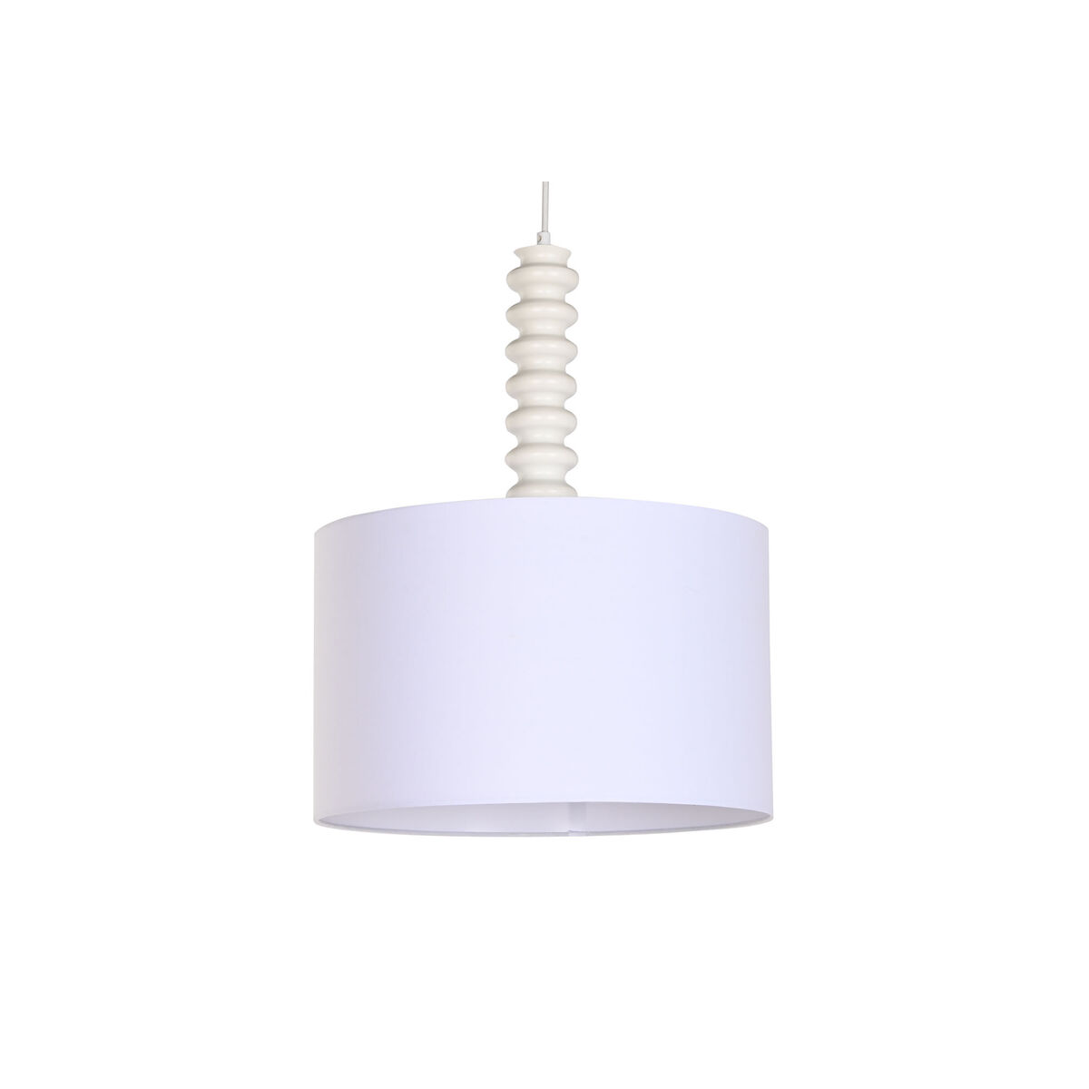 Lampadario Home ESPRIT Bianco Ferro 40 x 40 x 50 cm - Image 3
