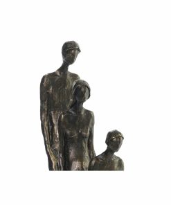Statua Decorativa DKD Home Decor 23 x 8,5 x 39 cm Rame Famiglia