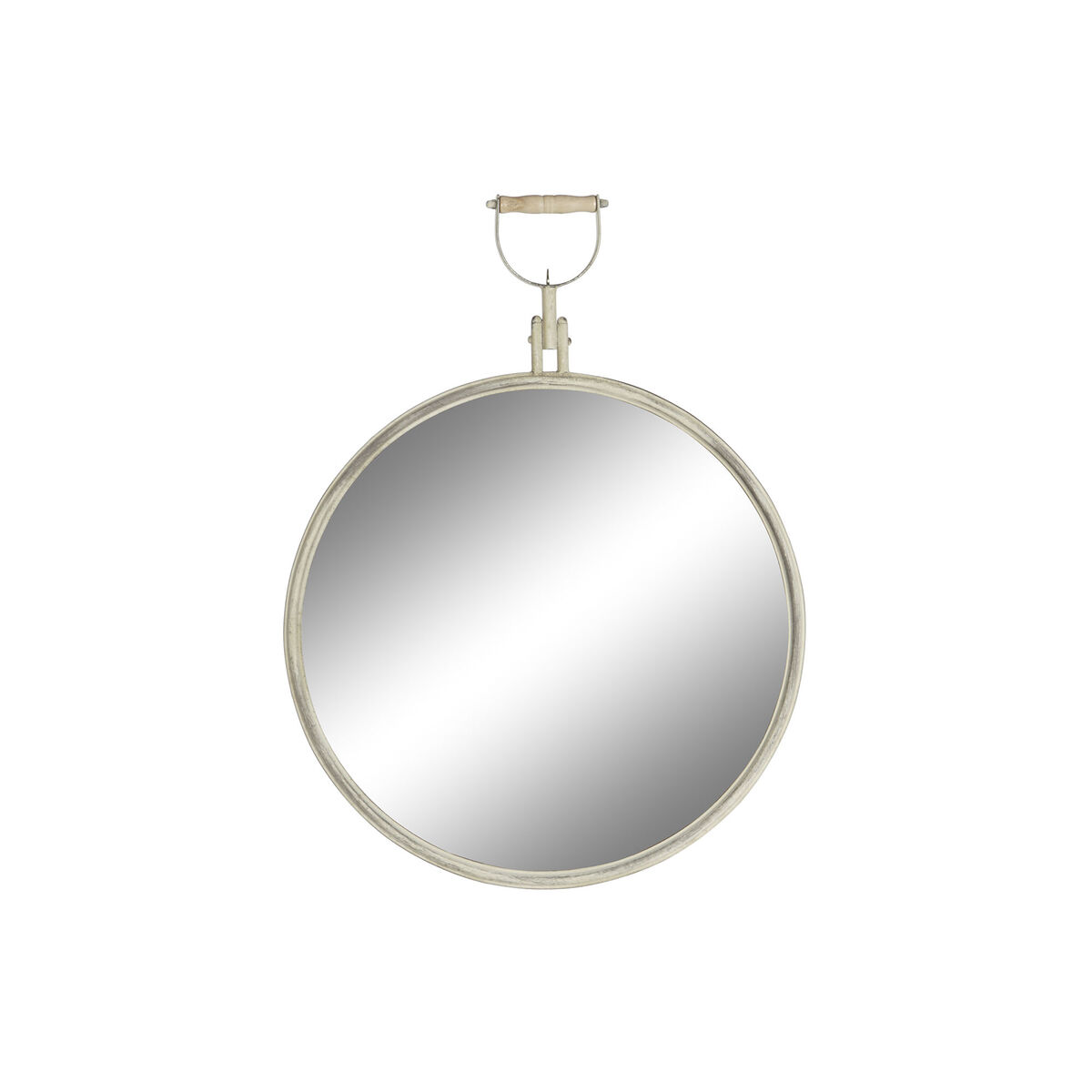 Specchio da parete DKD Home Decor Bianco Vintage 59 x 3 x 78 cm