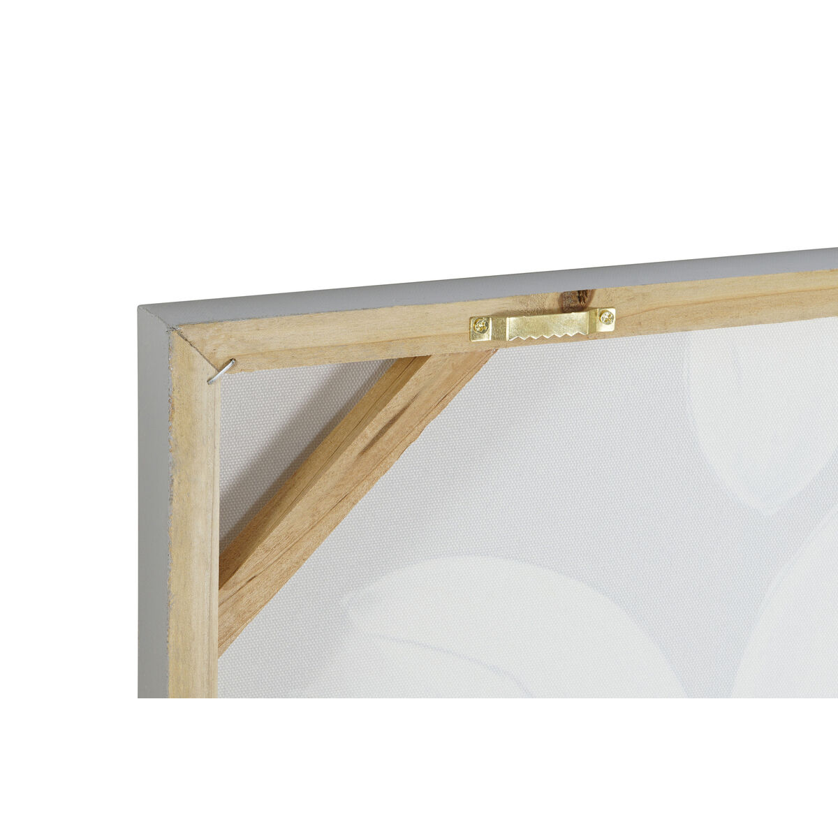 Tela Home ESPRIT Tela Legno MDF 80 x 3 x 80 cm 80 x 2,8 x 80 cm - Image 2