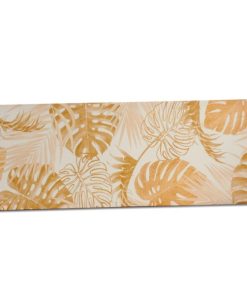 Tela Gift Decor Dorato Foglia della pianta 135 x 45 x 1,5 cm (6 Unità)
