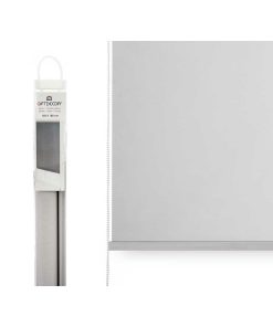 Store a rullo Gift Decor Grigio Stoffa Plastica 150 x 180 cm