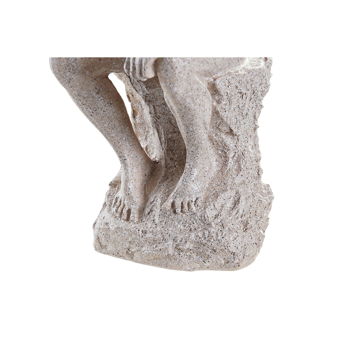 Statua Decorativa DKD Home Decor The Thinker Beige Uomo 12 x 11 x 25 cm