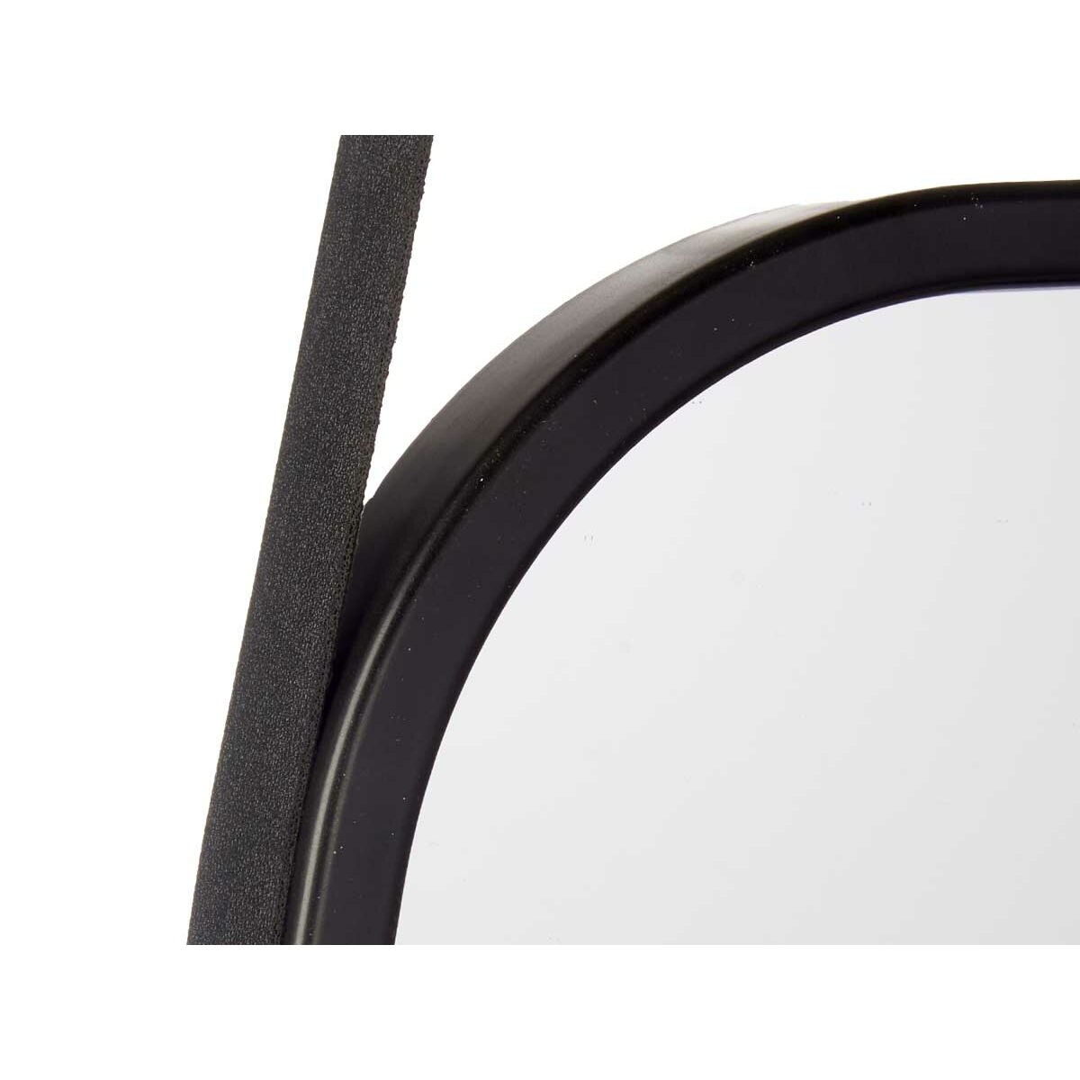 Specchio da parete Gift Decor Nero 43 x 65 x 3 cm Rettangolare (4 Unità)