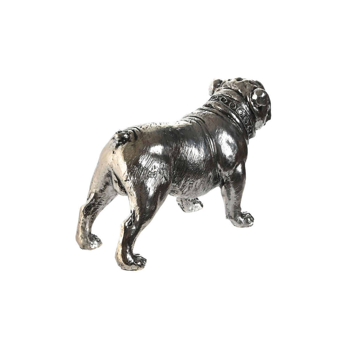 Statua Decorativa Home ESPRIT Argentato Cane Loft 28,5 x 11 x 16 cm