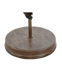 Lampada da tavolo Home ESPRIT Marrone Metallo Resina 50 W 220 V 26 x 26 x 53,5 cm (2 Unità)
