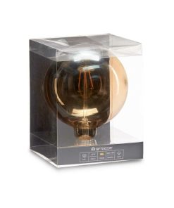 Lampadina LED Gift Decor Trasparente 4 W E27 14 x 19 x 14 cm Vintage 12 Unità