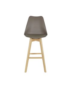 Sgabello DKD Home Decor 48,5 x 55 x 109 cm Grigio Faggio