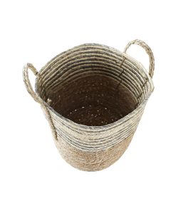 Cestino DKD Home Decor Fibra (33 x 33 x 35 cm) (2 Unità)