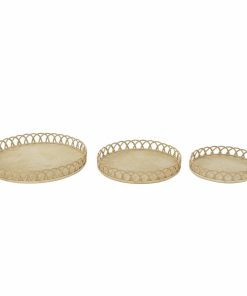 Centrotavola DKD Home Decor Marrone Bambù (58 x 58 x 9 cm)