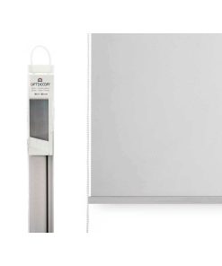 Store a rullo Gift Decor Bianco Stoffa Plastica 180 x 180 cm
