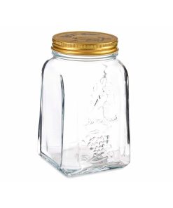 Vaso Pasabahce Homemade Trasparente Dorato 1 L (12 Unità)